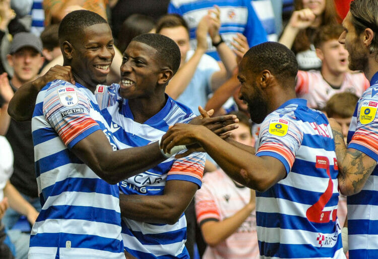 BIRTHDAY BRACE: Lucas Joao's double secured three points for the Royals against Stoke. Picture: Steve Smyth