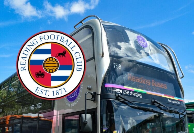 Reading FC buses