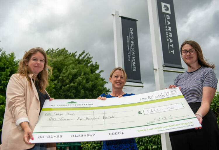 A CHARITY which helps children and families cope with the death of a loved one has received a cash boost to support its work.