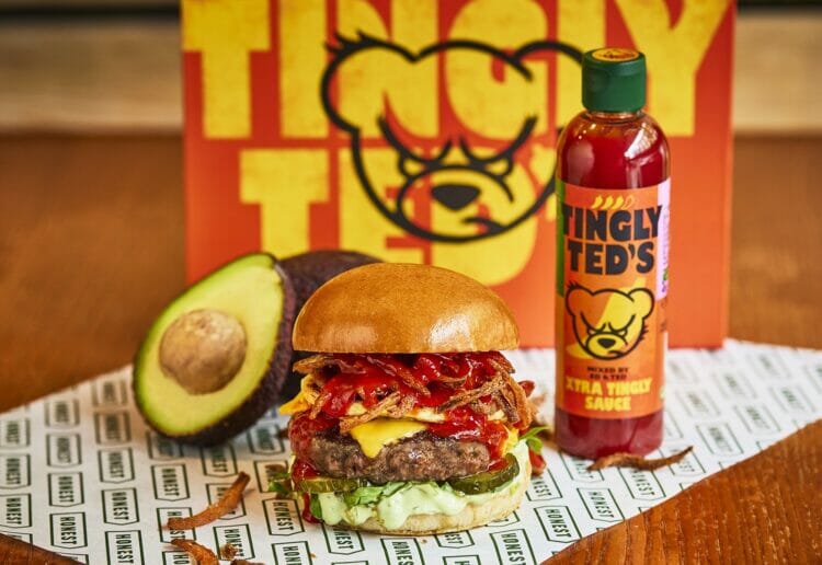Tingly Ted's sauce, created by Ed Sheeran, is the latest creation used by Honest Burgers