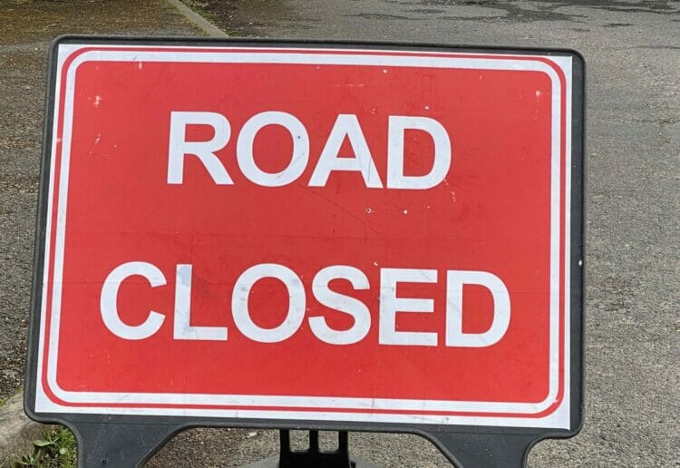 The M3 will be closed this weekend Picture: Phil Creighton