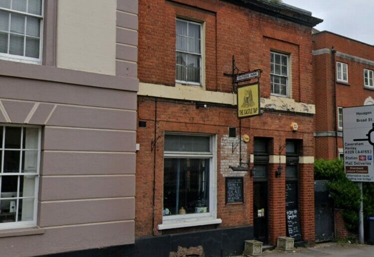 The Castle Tap is hosting the Rainbow Barn Dance on Saturday, August 12, from 7pm. Picture: Google Maps, by kind courtesy of Google