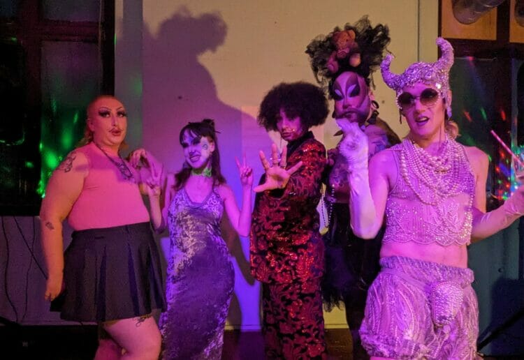 Sheer Obsession's Suspenders is a regular showcase of hand-picked talent from queer artists. Picture: Jake Clothier