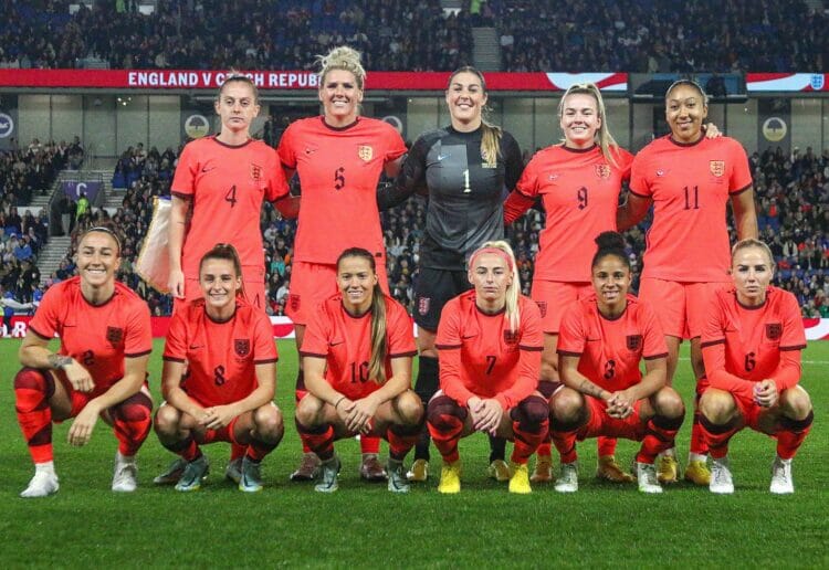 England women's team in October 2022 Picture: James Boyes/Wikipedia