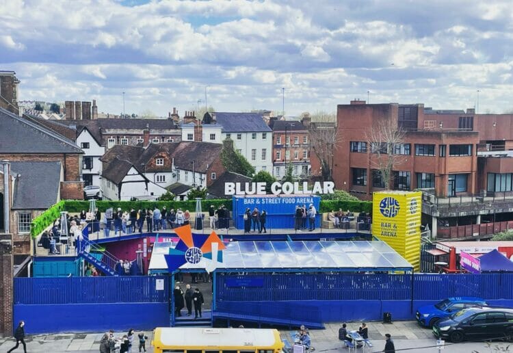 Blue Collar Corner opened in March on Hosier Street. Picture: Blue Collar