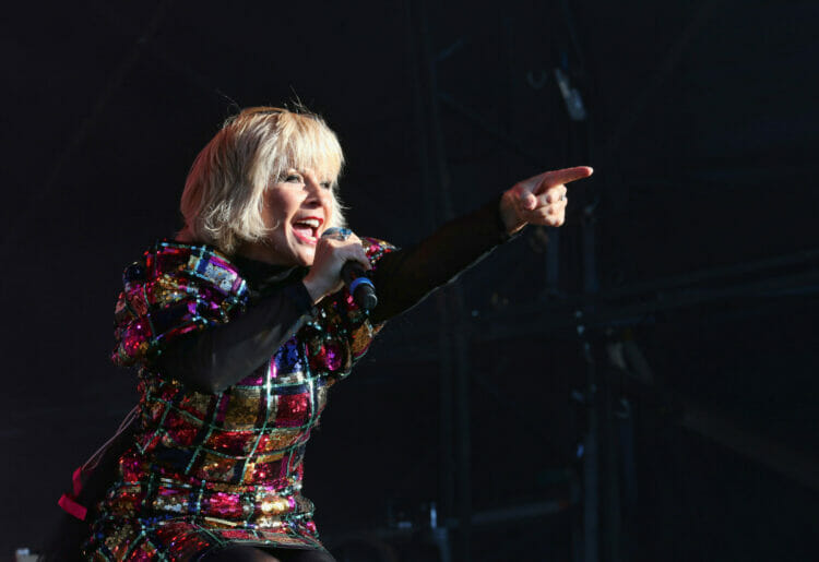 Pointing free: Toyah takes to the stage. Picture: Dijana Capan/DVision Images