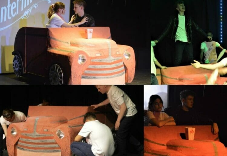 The car was used in Shinfield Players Theatre's production of Grease. Picture: Shinfield Players Theatre