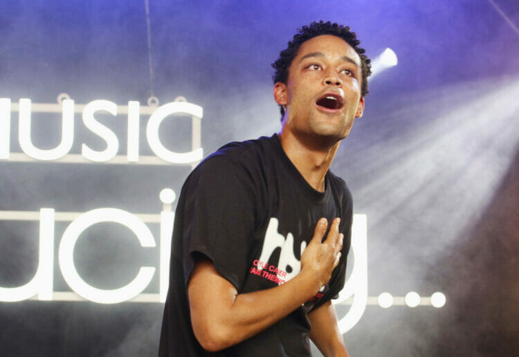 Loyle Carner performing on the BBC Introducing Stage at last year's Reading Festival. Carner is performing on Main Stage East from 7.20pm on Friday, August 25. Picture: Dijana Capan/DVision Images