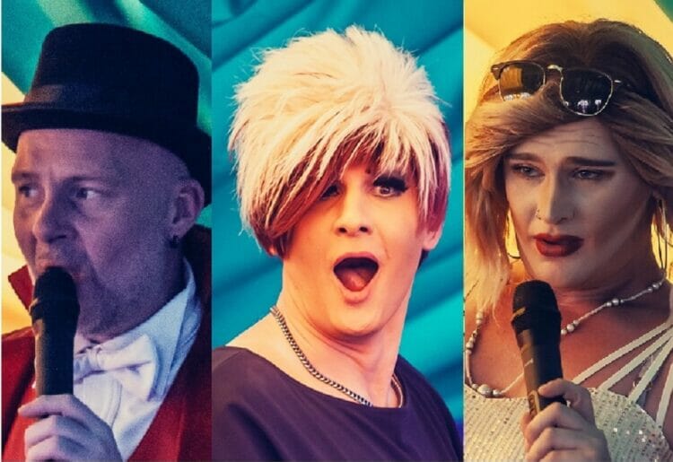 This year's Club FOD Hub will see performances from Jamie Wake, Wilma Fingadoo, and Miss Tina, as well as Dr Bev, Yuvi, and Lady M. Picture: Courtesy of CLub F.O.D.