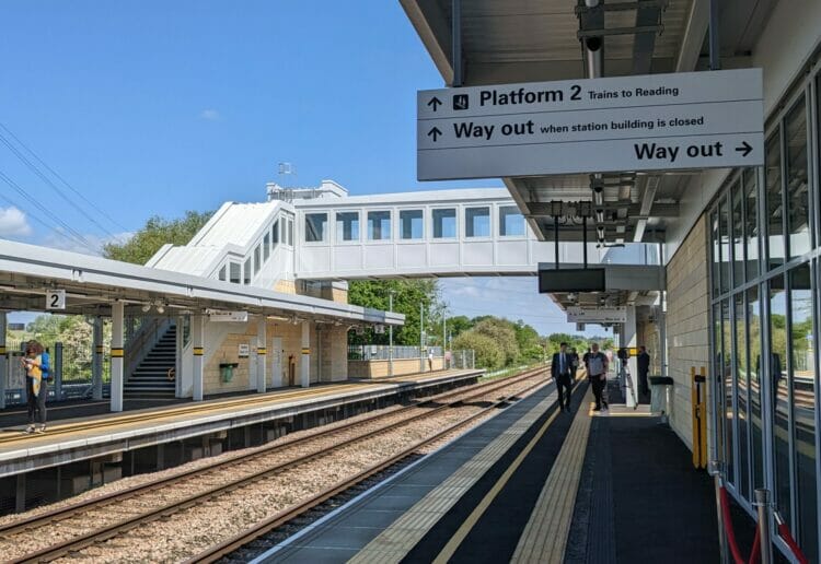 Green Park Station, Platform 1. Picture: Jake Clothier