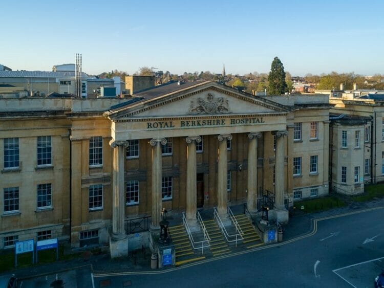 Picture: Courtesy of Royal berkshire Hospital NHS Trust