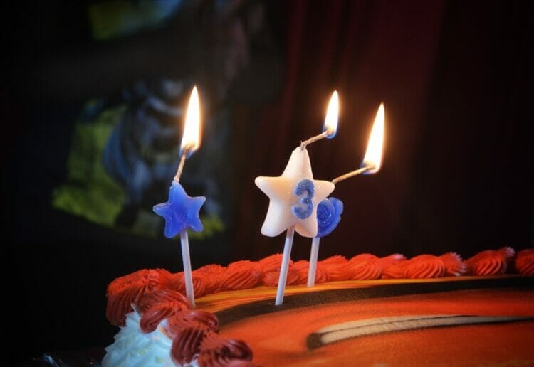 Angela's son Leo enjoyed his third birthday earlier this month Picture: Karol from Pixabay