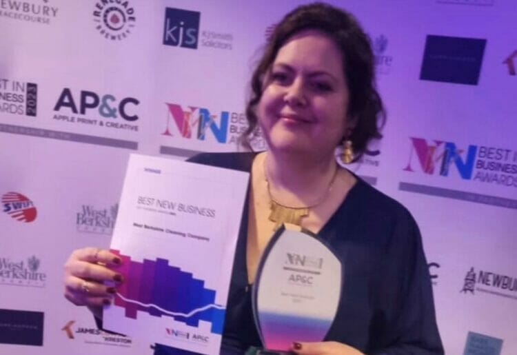 Nicola won the Best New Business at Newbury's Best in Business Awards