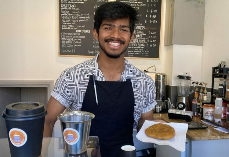 Mac Dsouza has opened Filter Coffee House in Reading's Castle Street Pictures: Phil Creighton