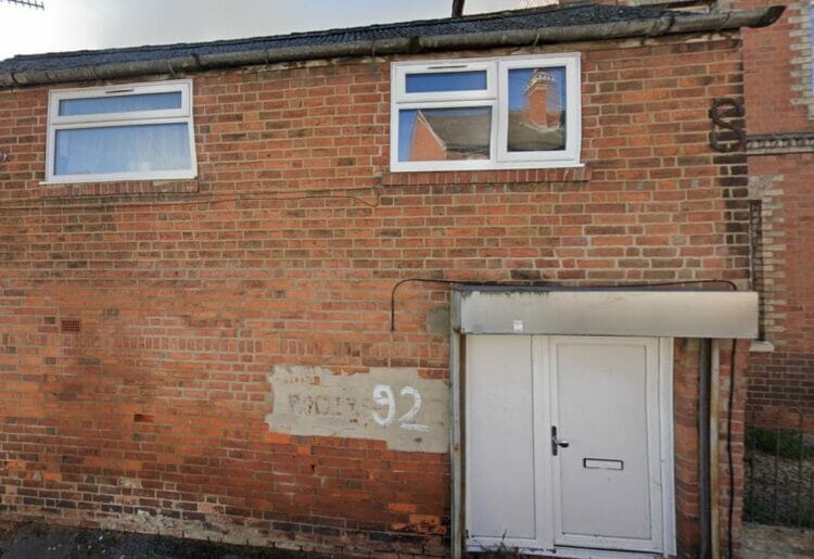 The unused buildings on Essex Street that are part of a laundrette with a frontage on Whitley Street Picture: Google Maps/LDRS