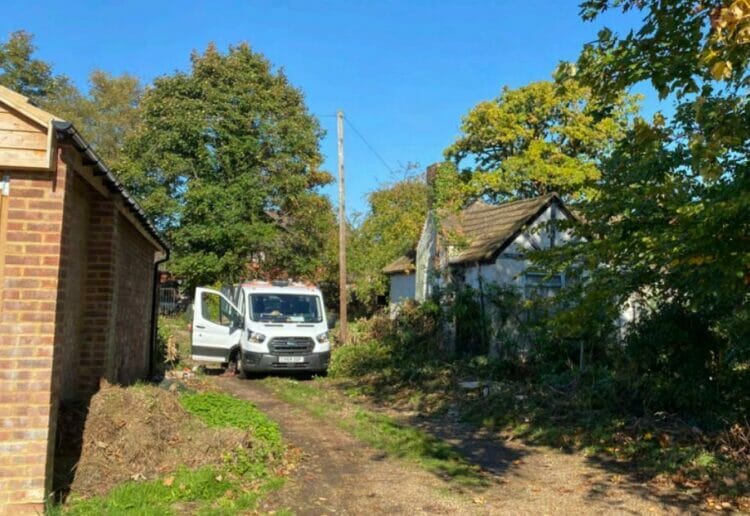 Land in Conisboro Avenue in Caversham Heights where owners want to demolish the existing property and replace it with a new one Picture: JDRM Architects