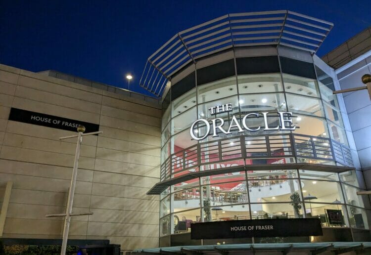 The Oracle in central Reading Picture: Jake Clothier