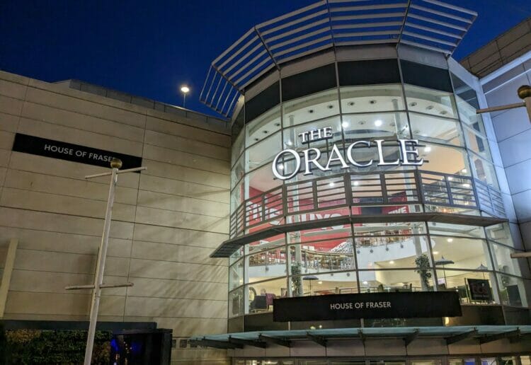 The Oracle in central Reading. Picture: Jake Clothier