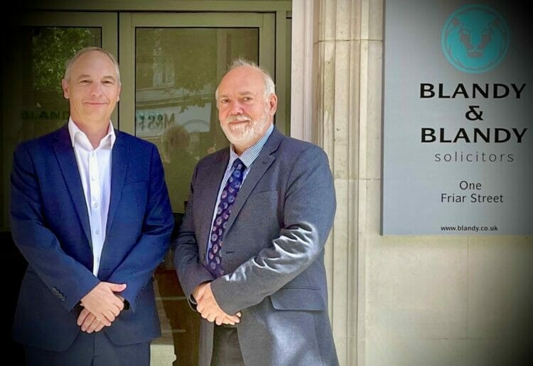 Jonathan Gater and Tony Sadler Picture: Blandy & Blandy