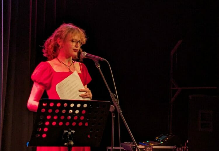 Ellora Sutton performing at South Street Arts Centre. Picture: Jake Clothier