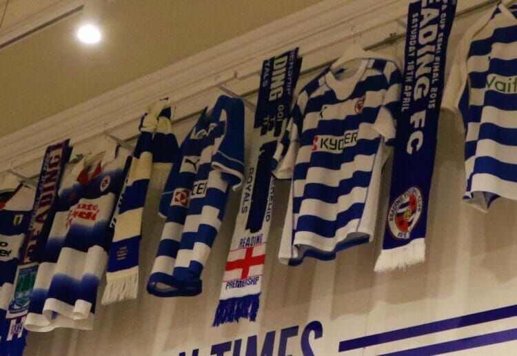 Reading FC shirts through the years Picture: Daniel Blackham
