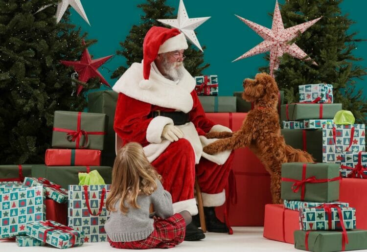 Father Christmas will be presenting presents at Dobbies Garden Centres in Hare Hatch and Spencers Wood