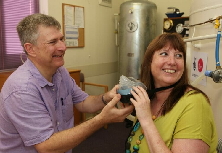 Berkshire MS Therapy Centre have put forward their volunteer Oxygen Operator Team for the Volunteers of the Year award, sponsored by A.B. Walker