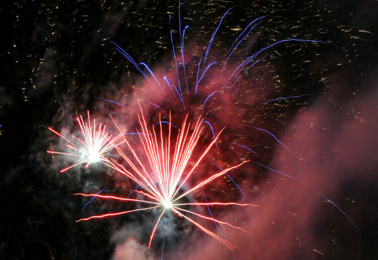 A fireworks display will take place in Reading on Saturday, October 21