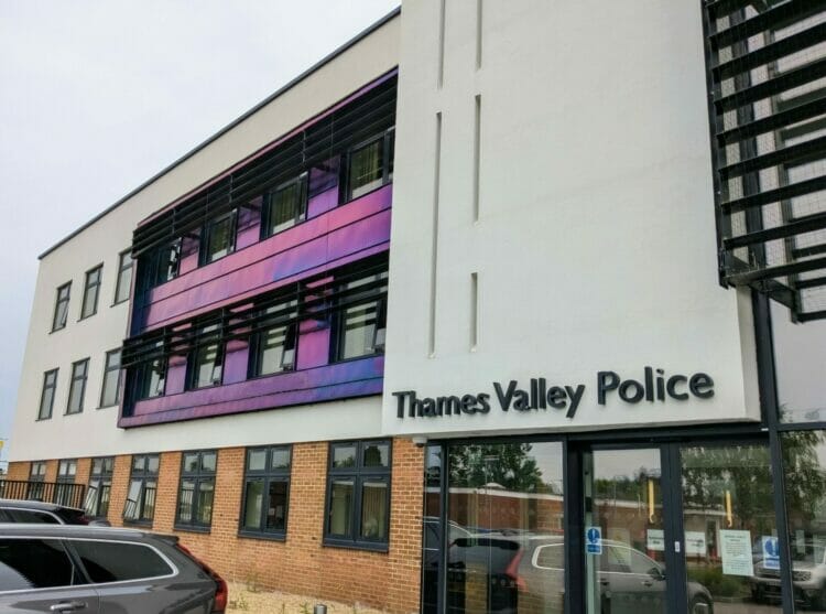Thames Valley Police is appealing for witnesses following a collision which left a nine-year-old girl with a broken leg