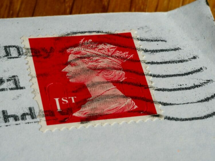 First class stamp