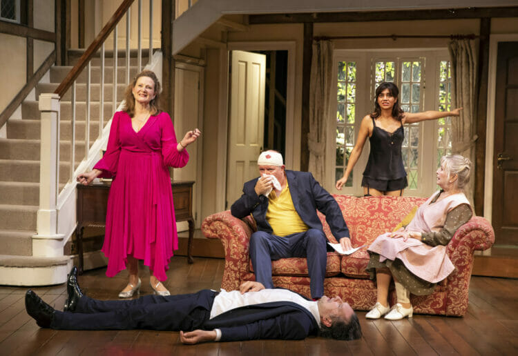 Noises Off is celebrating its 40th anniversary with a new tour, coming to Guildford later this month Picture: Pamela Raith Photography