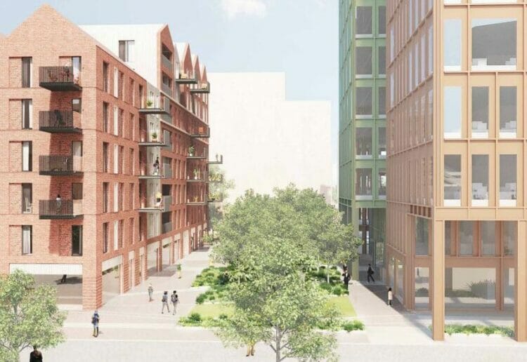The Station Shopping Park Heights proposals Picture: Collado Collins Architects