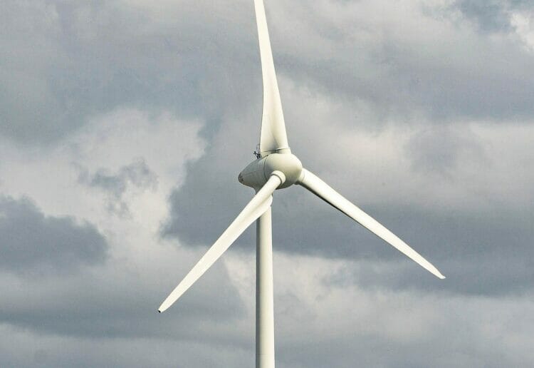 The Wind Turbine in Green Park Picture: Steve Smyth