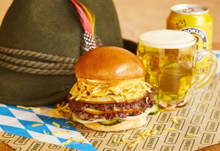 The Smashtoberfest Burger. Image:Steve Ryan.