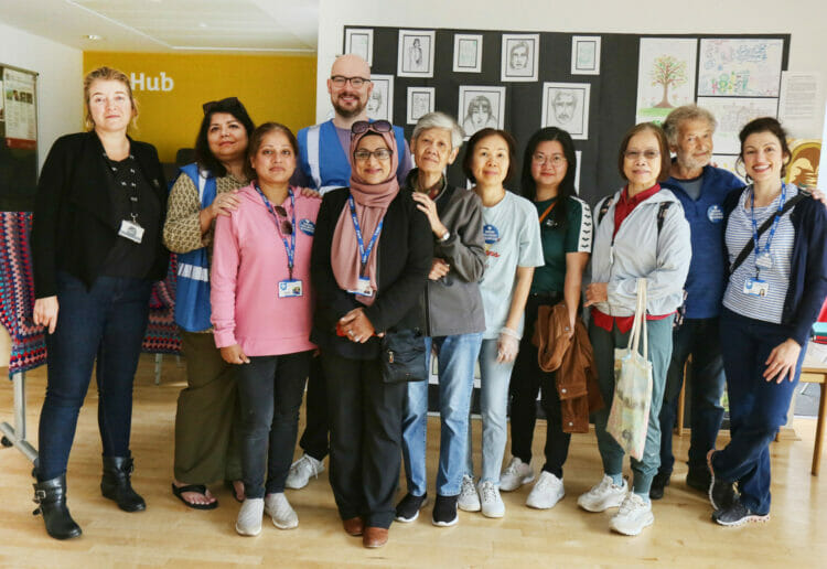 The Sadaka Charity art exhibition Fairview Community Centre; The volunteers Picture: Dijana Capan/DVision Images