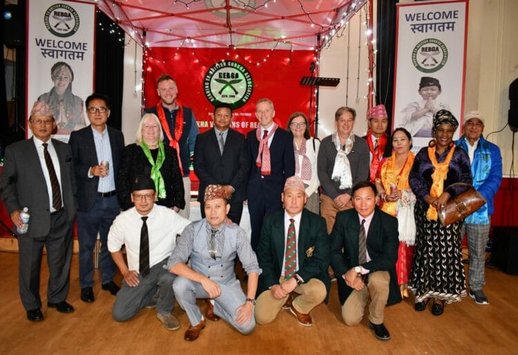Reading celebrated Dashain with a ceremony organised by the Reading Ex-British Gurkha Association. Picture: Matt Rodda