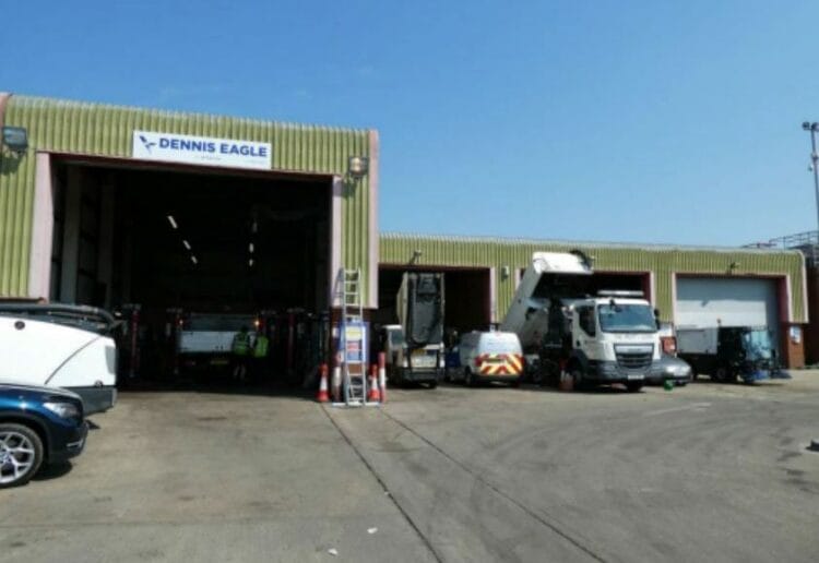 The Benet Road depot Picture: Reading Borough Council