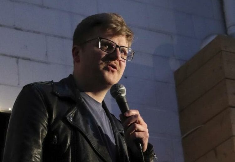 Legitimate Grievance is Nick's debut half-hour routine. Picture: Mates Rates Comedy