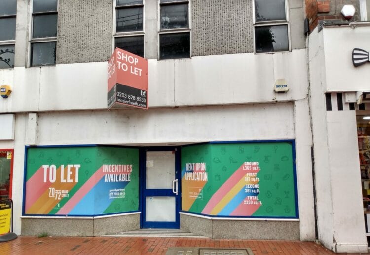 The former Boots The Opticians unit in Broad Street is to become a branch of PAUL, a French bakery Picture: Local democracy reporting service
