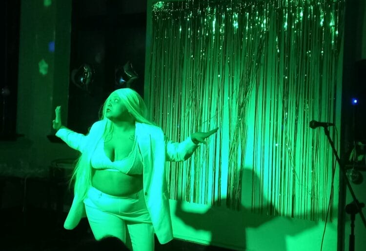 Anita Oui makes a much-anticipated return to hosting duties for the Hallowe'en SOS drag showcase at The Rising sun on Friday. Picture: Jake Clothier