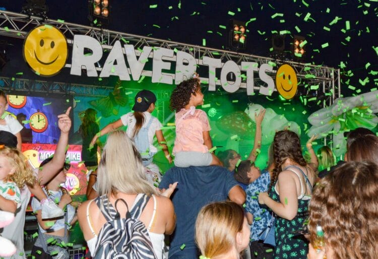 The Raver Tots event at Prospect Park Picture: Steve Smyth