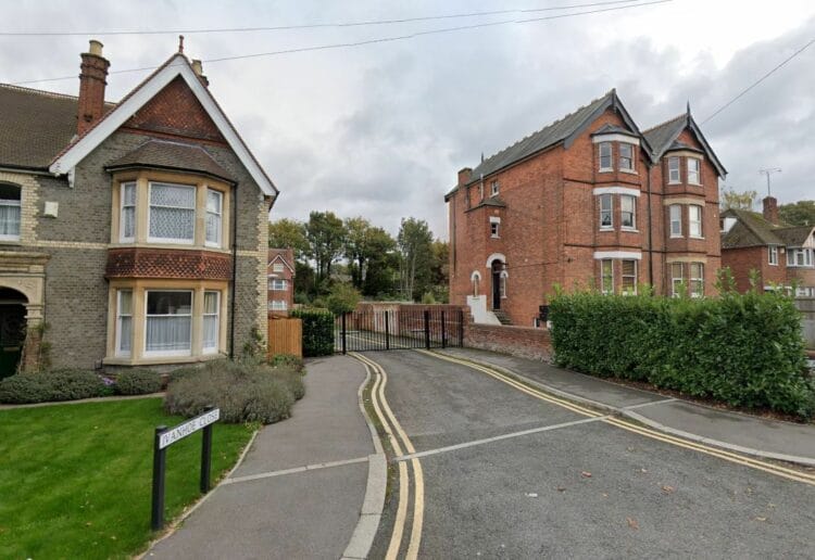 Land to the rear of Western Elms Avenue could become housing if a plan is approved by Reading Borough Council Picture: Local democracy reporting service/Google Maps
