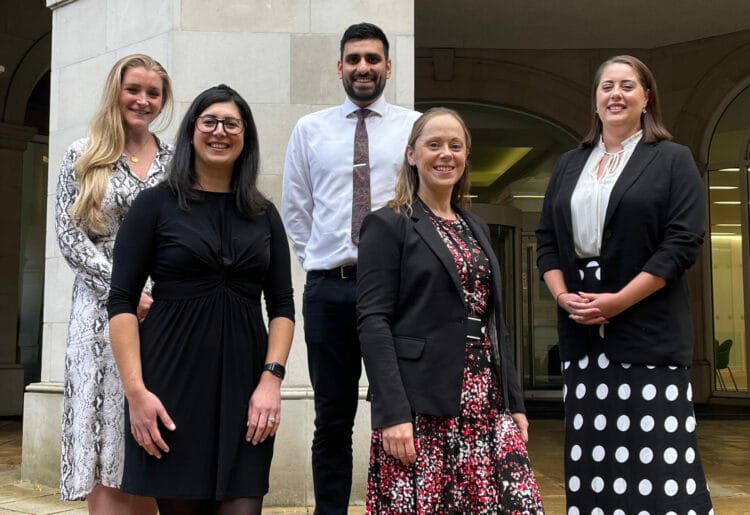 The property team at Boyes Turner's Reading office