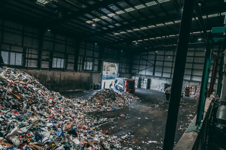 The recycling centre on Island Road is closed indefinitely following an incident of fire. Picture: Reading Borough Council