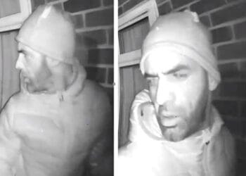CCTV images of man police believe could help their investigation into Coley Park burglaries