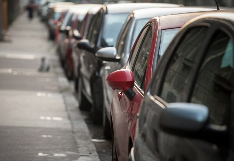 A stock image of parked cars. Credit: Reading Borough Council