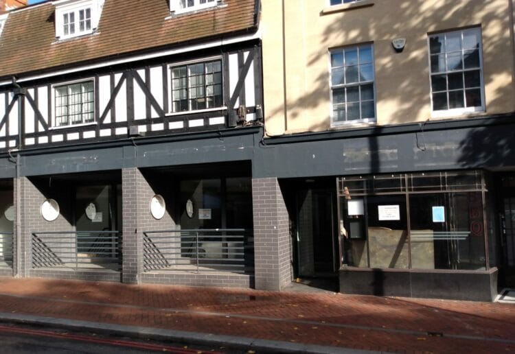 The former Pizza Express in St Marys Butts, Reading Picture: Local Democracy Reporting Service