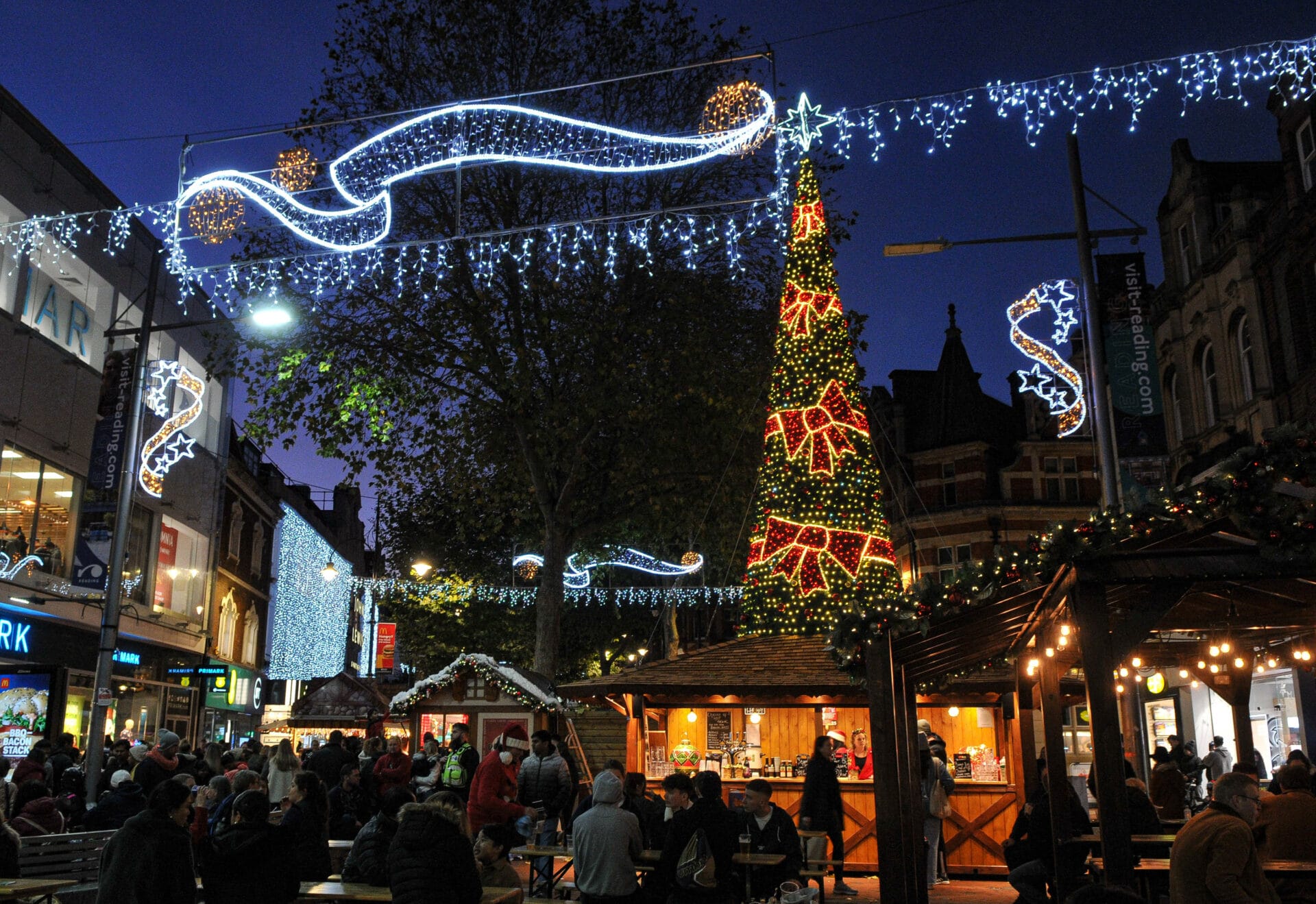 Let there be lights Reading’s Christmas lights to be switched on this