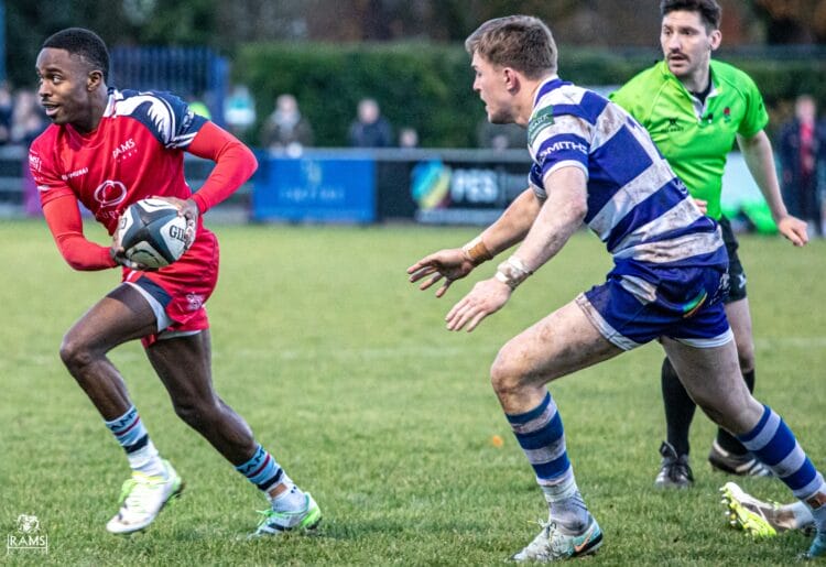 Ollie Monye with ball in hand (PC)