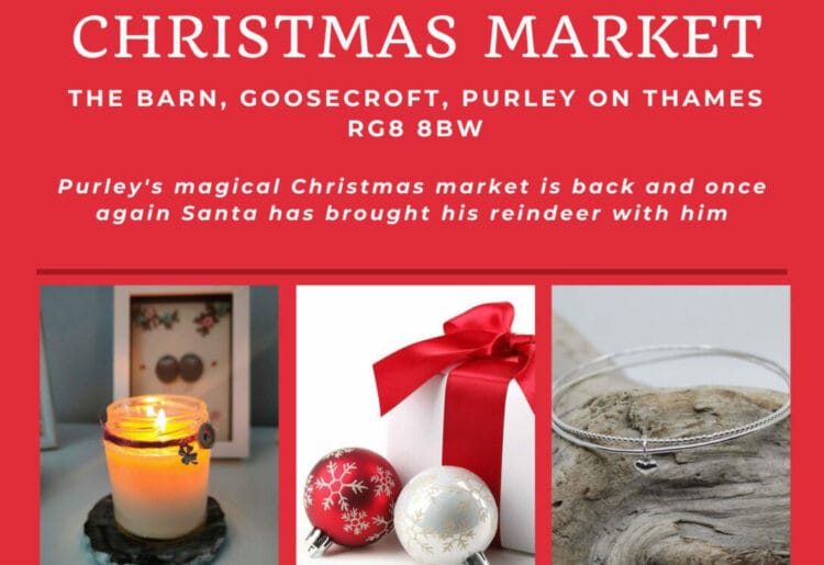 Friends of Purley Barn is holding a Christmas fayre this weekend